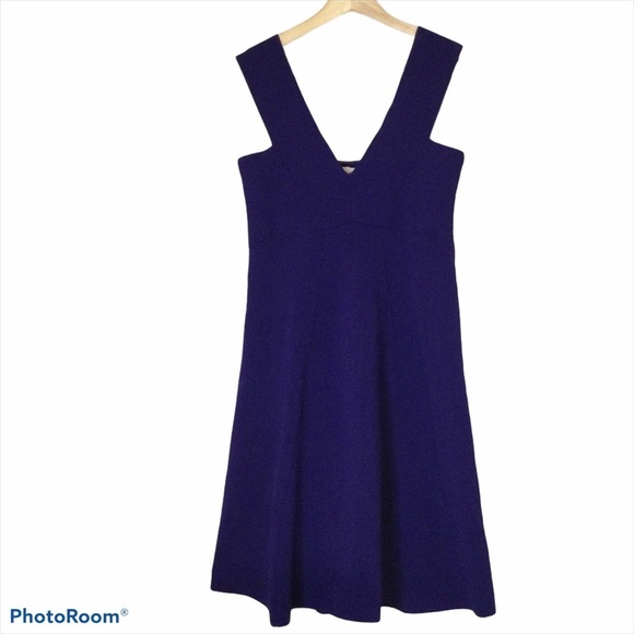 The Reiss Archive Royal Blue Jamie Knitted Dress 4 - Picture 10 of 15